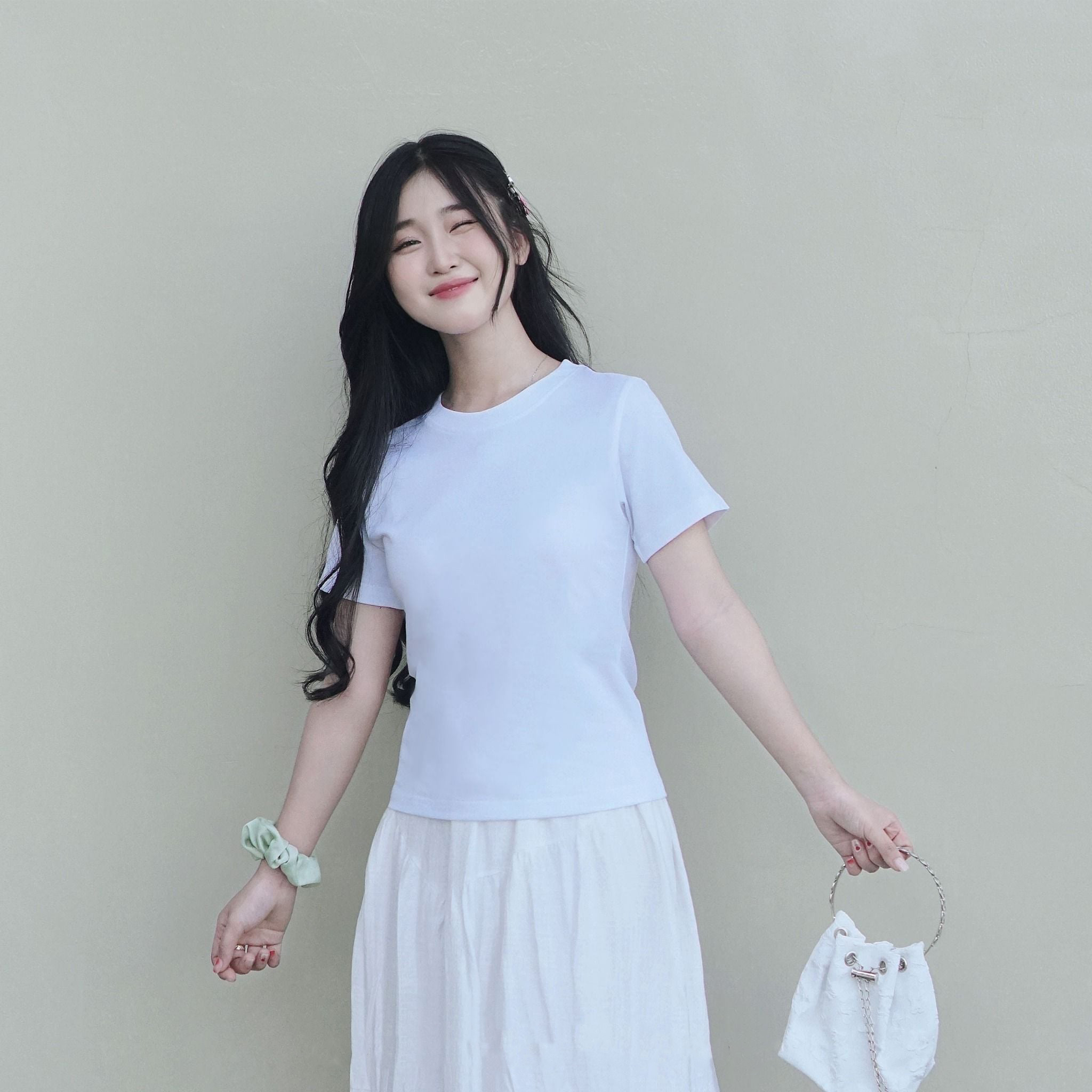 Babytee Cổ Tròn 250gsm 100% cotton
